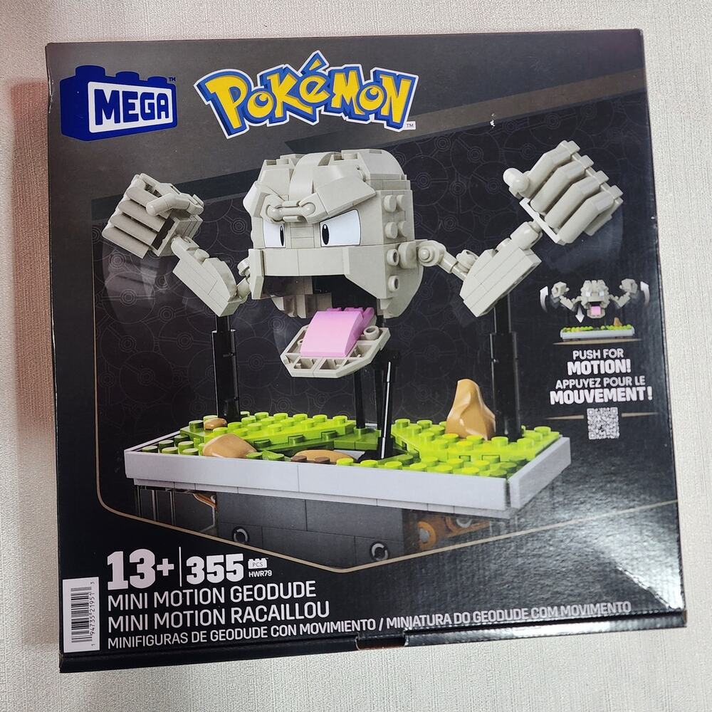 MEGA Pokémon Geodude-355 Pieces New